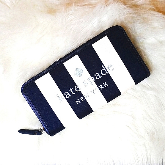 kate spade Handbags - ♠️ RARE Color Block Continental Wallet Striped "Blazer" Kate Spade NWT